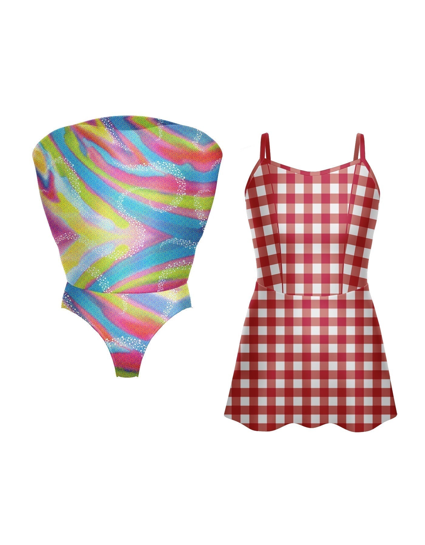 Gingham Baby Convertible Cami Dress