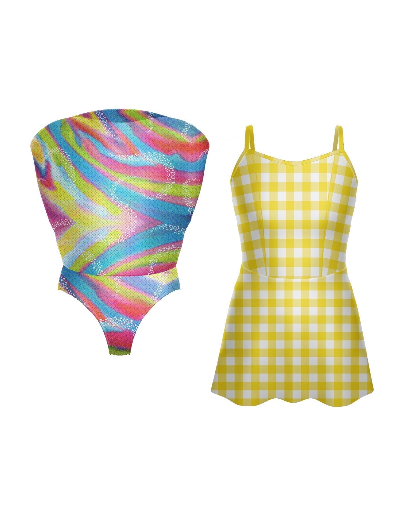 Gingham Baby Convertible Cami Dress