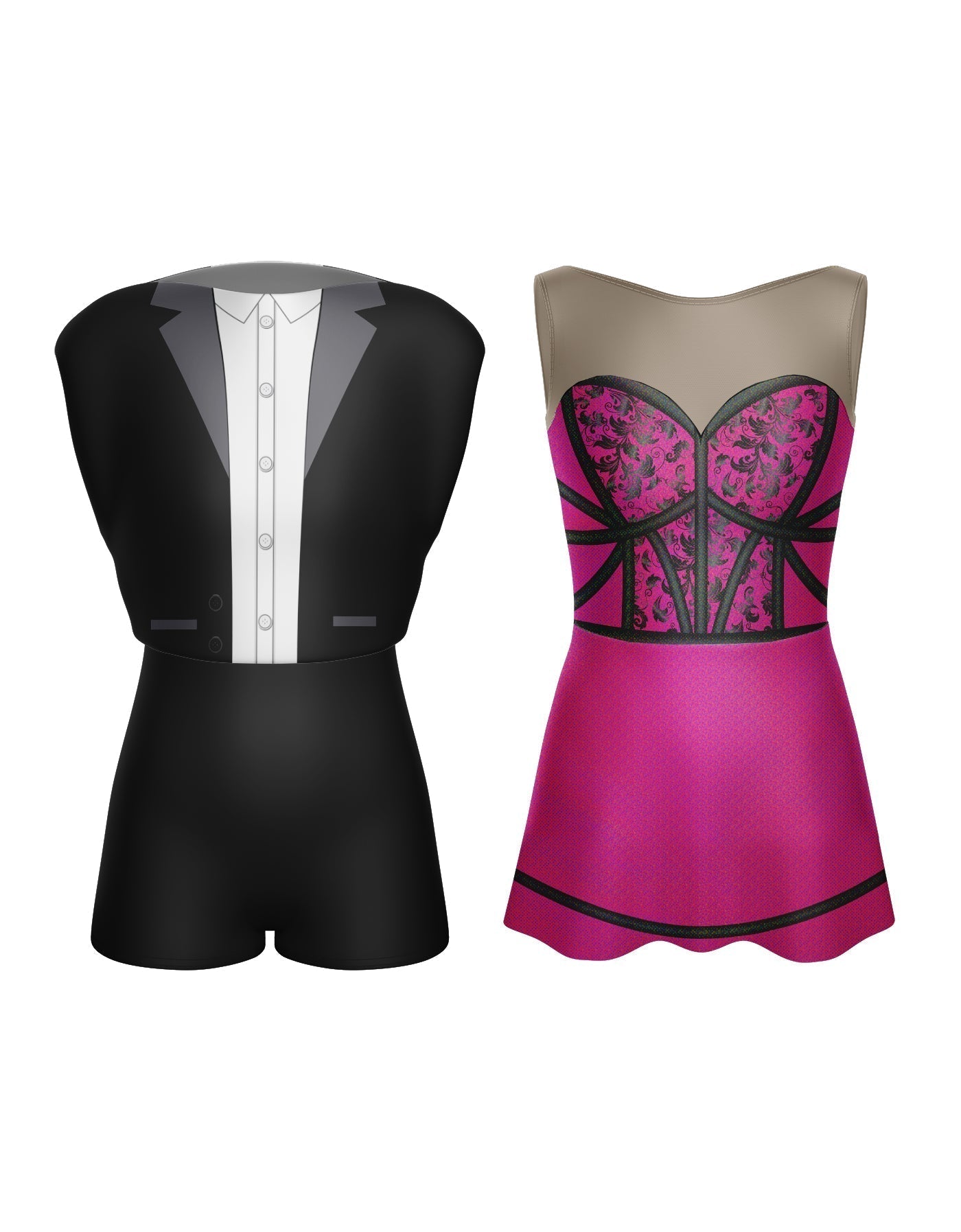 Do You Believe in Magic Convertible Mesh Sweetheart Dress