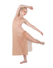 Solid Chiffon Long Panel Dress