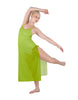 Solid Chiffon Long Panel Dress