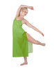 Solid Chiffon Long Panel Dress