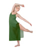 Solid Chiffon Long Panel Dress