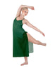Solid Chiffon Long Panel Dress