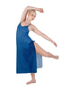 Solid Chiffon Long Panel Dress