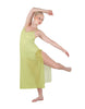 Solid Chiffon Long Panel Dress