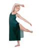 Solid Chiffon Long Panel Dress