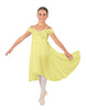 Solid Sequin Lace and Chiffon Propriety Dress