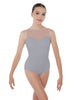 Solid Lycra Mesh Sweetheart Leotard