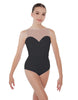 Solid Lycra Mesh Sweetheart Leotard