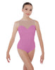 Solid Lycra Mesh Sweetheart Leotard