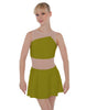 Solid Lycra Defined Dress