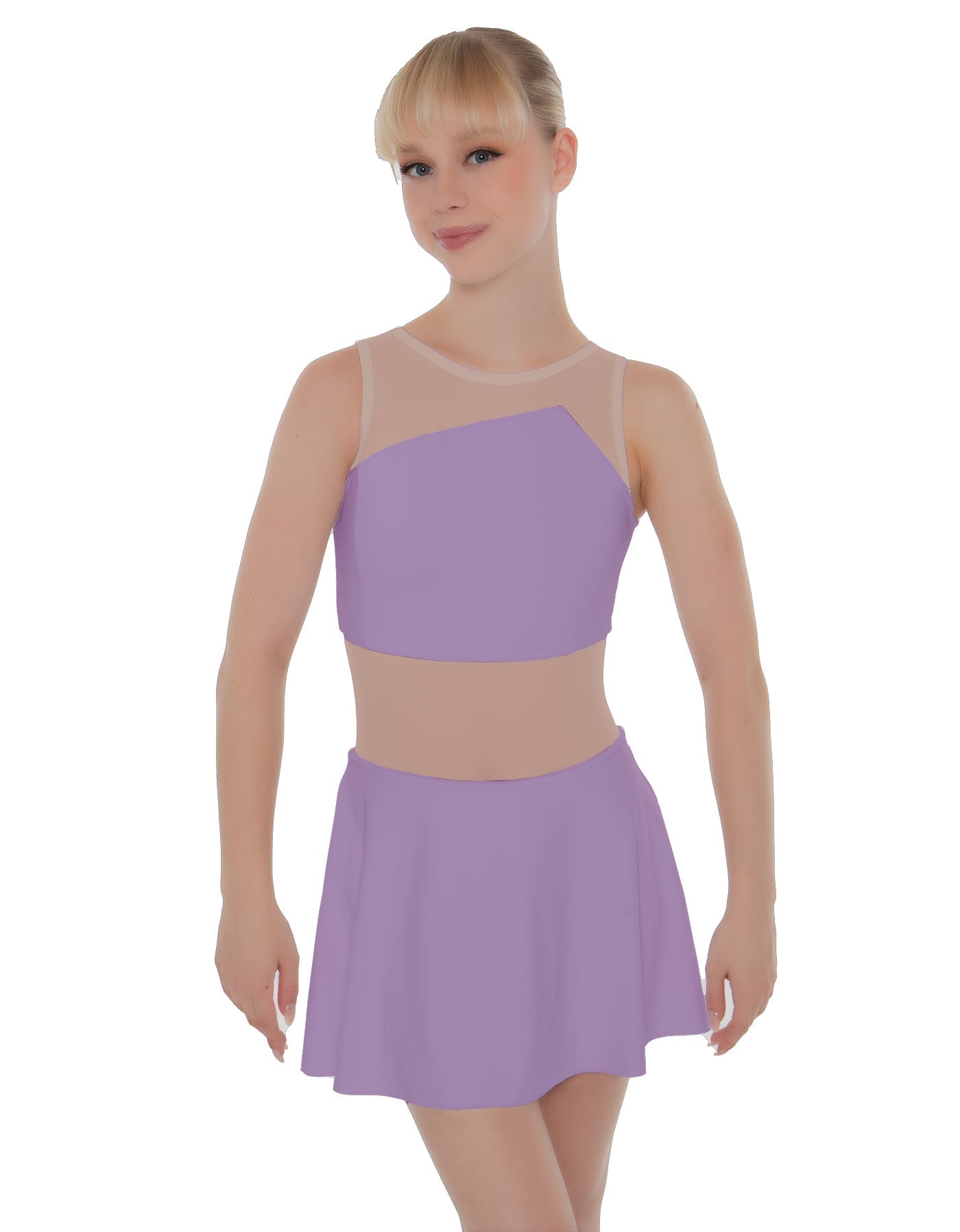 Solid Lycra Defined Dress