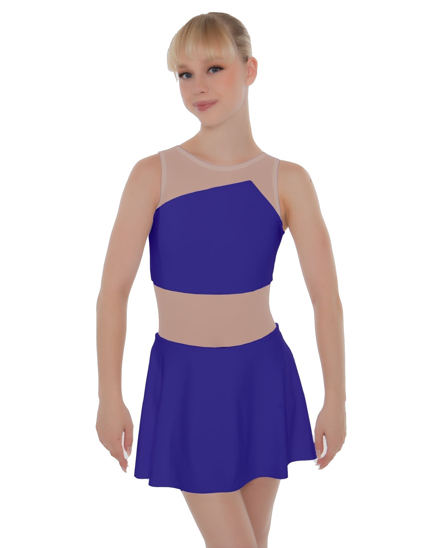 Solid Lycra Defined Dress