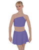 Solid Lycra Defined Dress