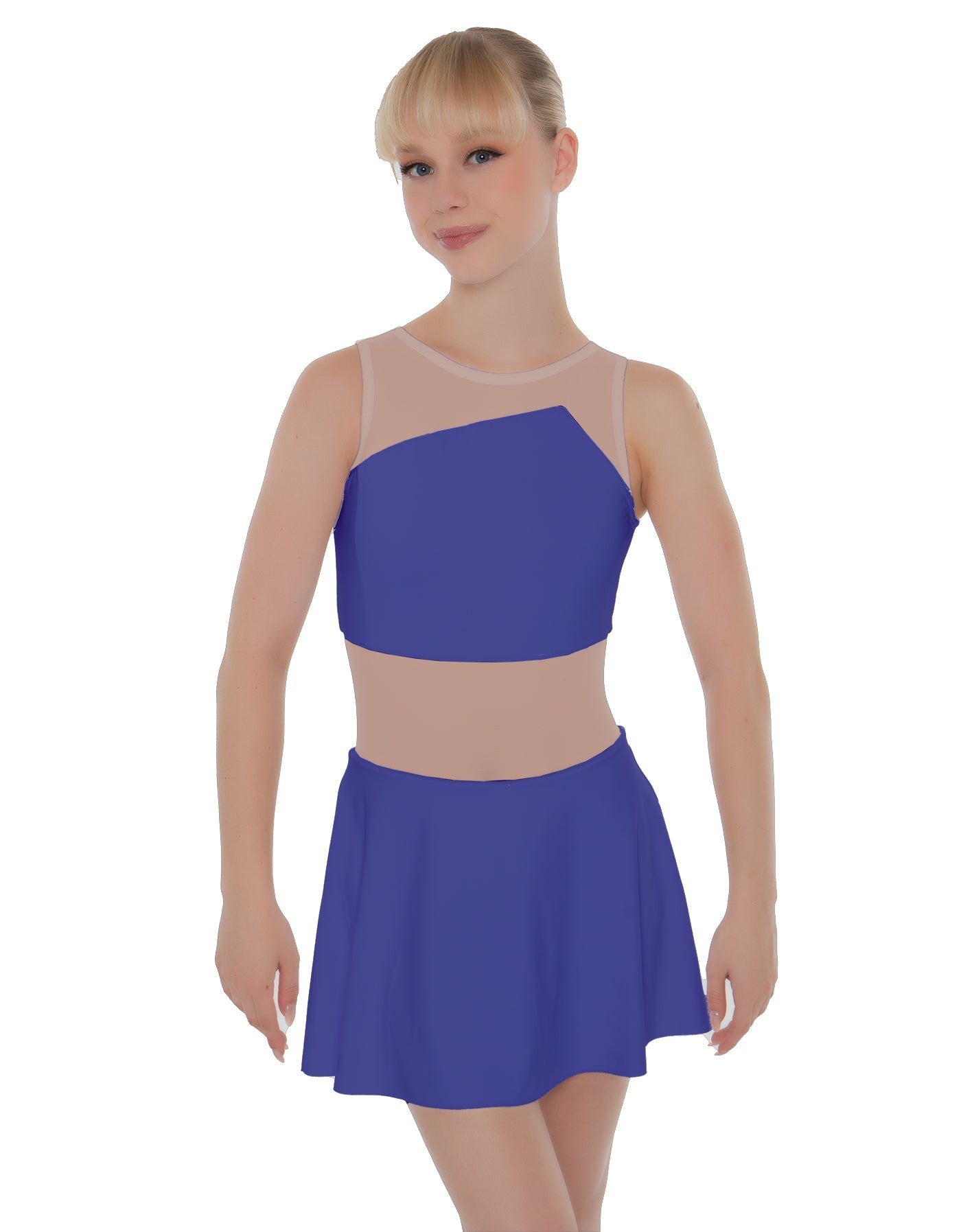 Solid Lycra Defined Dress