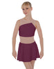 Solid Lycra Defined Dress