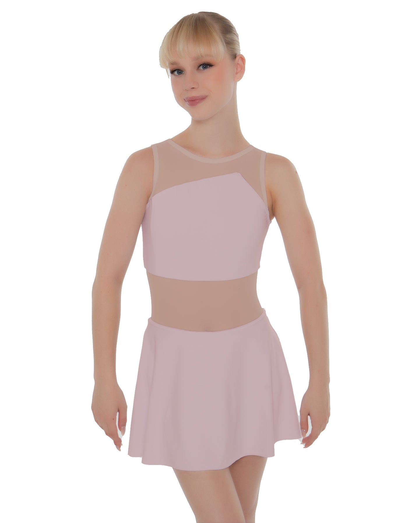 Solid Lycra Defined Dress