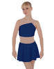 Solid Lycra Defined Dress