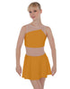 Solid Lycra Defined Dress