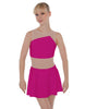 Solid Lycra Defined Dress