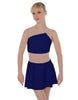 Solid Lycra Defined Dress