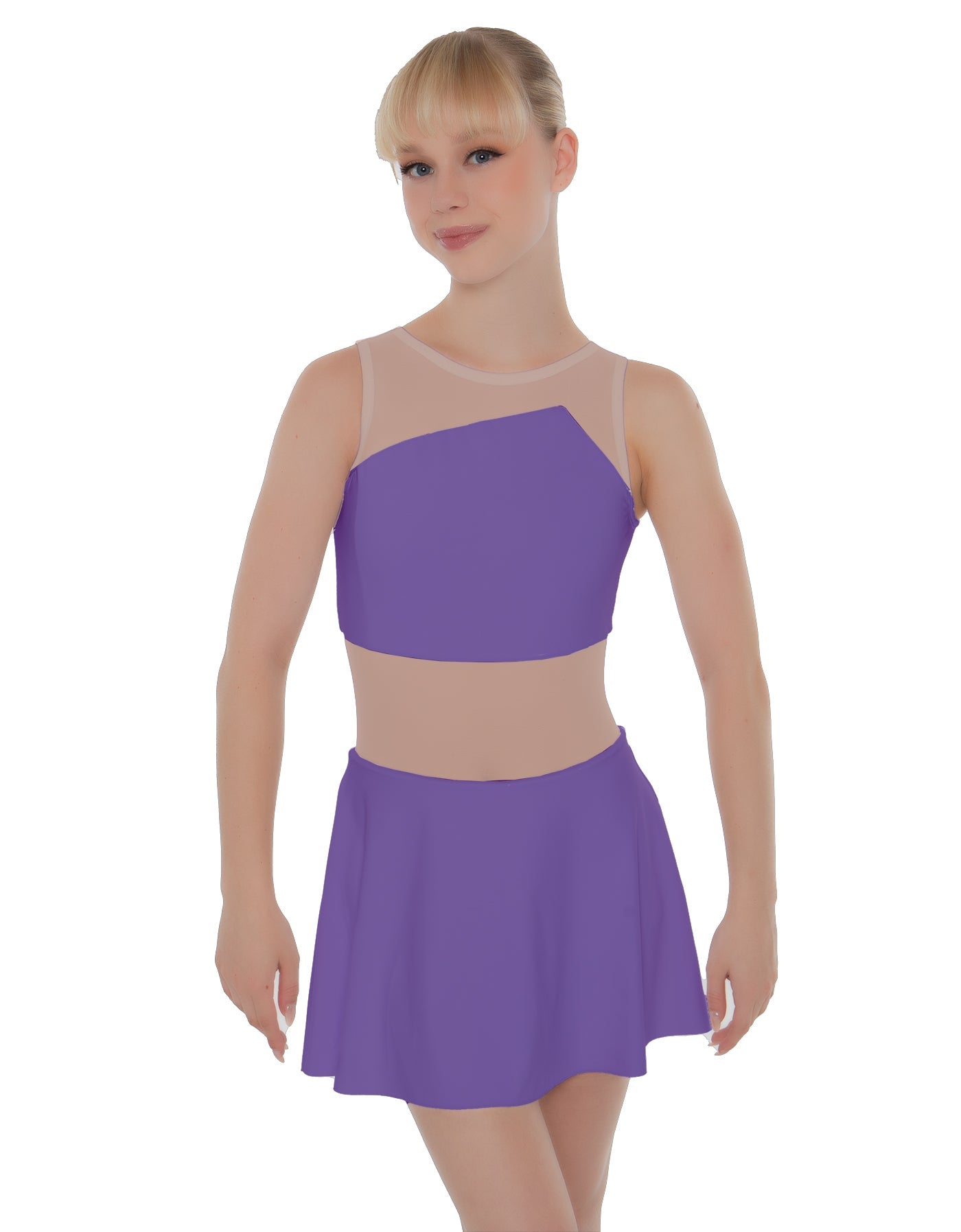 Solid Lycra Defined Dress