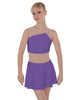 Solid Lycra Defined Dress