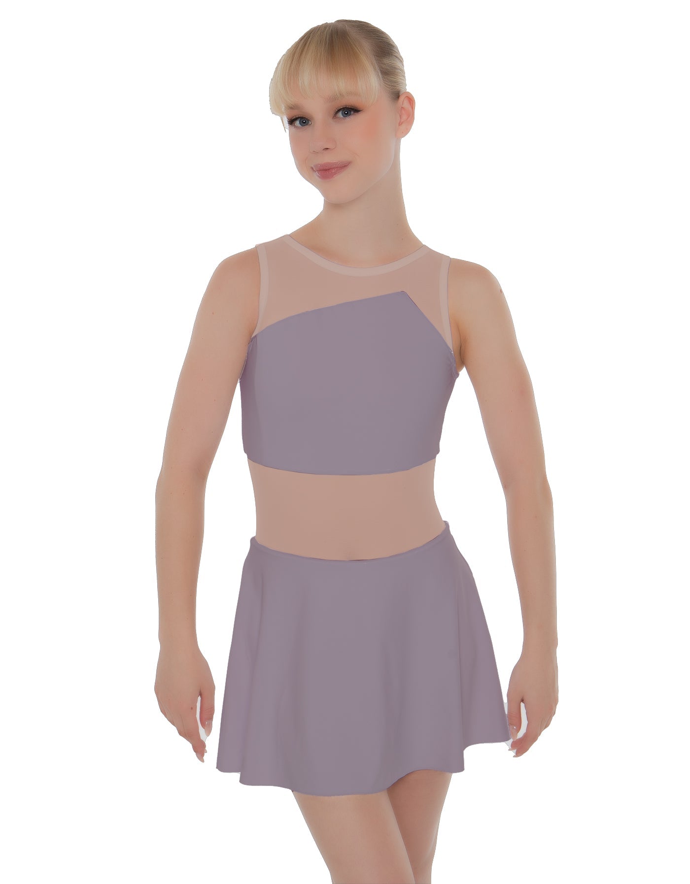 Solid Lycra Defined Dress