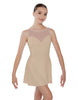Solid Lycra Mesh Sweetheart Dress