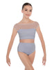 Solid Lycra Posh Crop Top