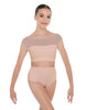 Solid Lycra Posh Crop Top