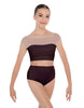 Solid Lycra Posh Crop Top