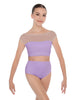 Solid Lycra Posh Crop Top