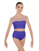 Solid Lycra Posh Crop Top