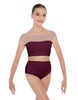 Solid Lycra Posh Crop Top