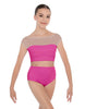 Solid Lycra Posh Crop Top