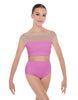 Solid Lycra Posh Crop Top