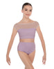 Solid Lycra Posh Crop Top