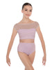 Solid Lycra Posh Crop Top