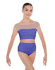 Solid Lycra Posh Crop Top