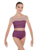 Solid Lycra Posh Crop Top