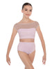Solid Lycra Posh Crop Top
