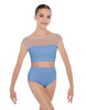 Solid Lycra Posh Crop Top
