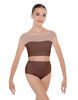 Solid Lycra Posh Crop Top