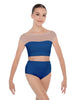 Solid Lycra Posh Crop Top