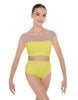Solid Lycra Posh Crop Top