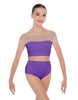 Solid Lycra Posh Crop Top