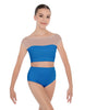 Solid Lycra Posh Crop Top