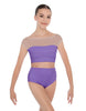 Solid Lycra Posh Crop Top